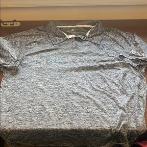NCAA Villanova Wildcats Heathered Gray Polo Shirt